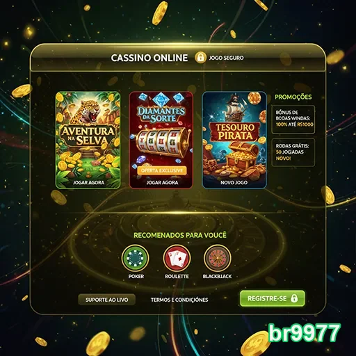 Promoções de cassino online no site br9977, com oportunidade de diversão e ganhar prêmios.