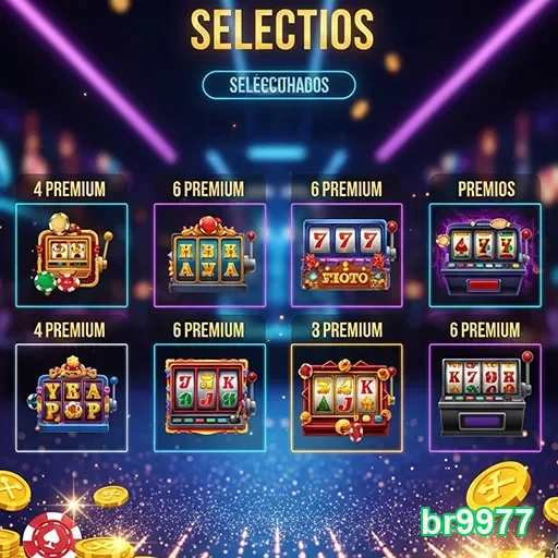 Slots vibrantes com frutas e jackpots em destaque